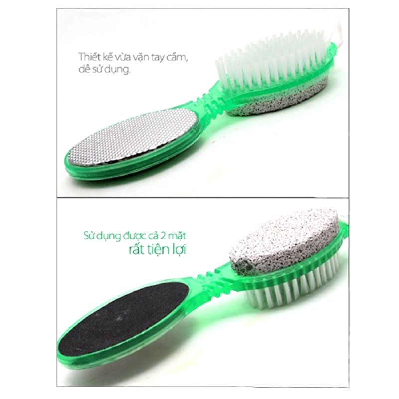 Tree scrub 4 in 1 more convenient-tooling scrub brush soft wool, stone grinding heel exfoliating, sanded-Kivo