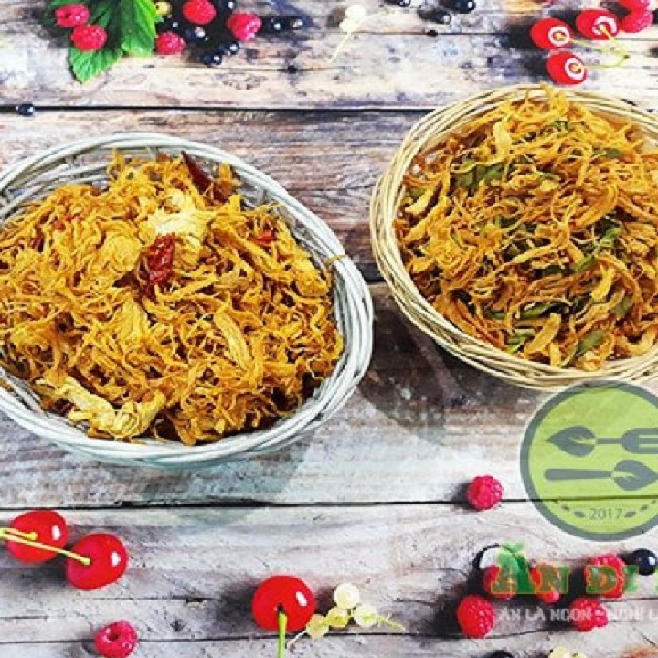 250G KHÔ GÀ BƠ TỎI