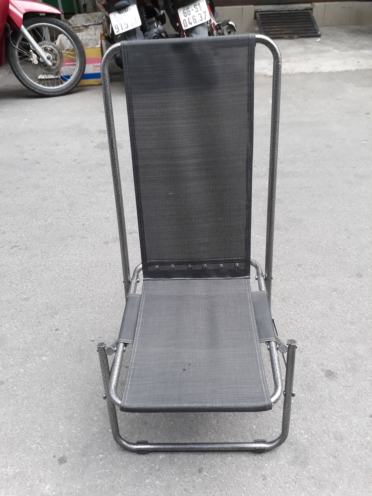 [HCM]ghế xếp cafe lưng cao 85cm