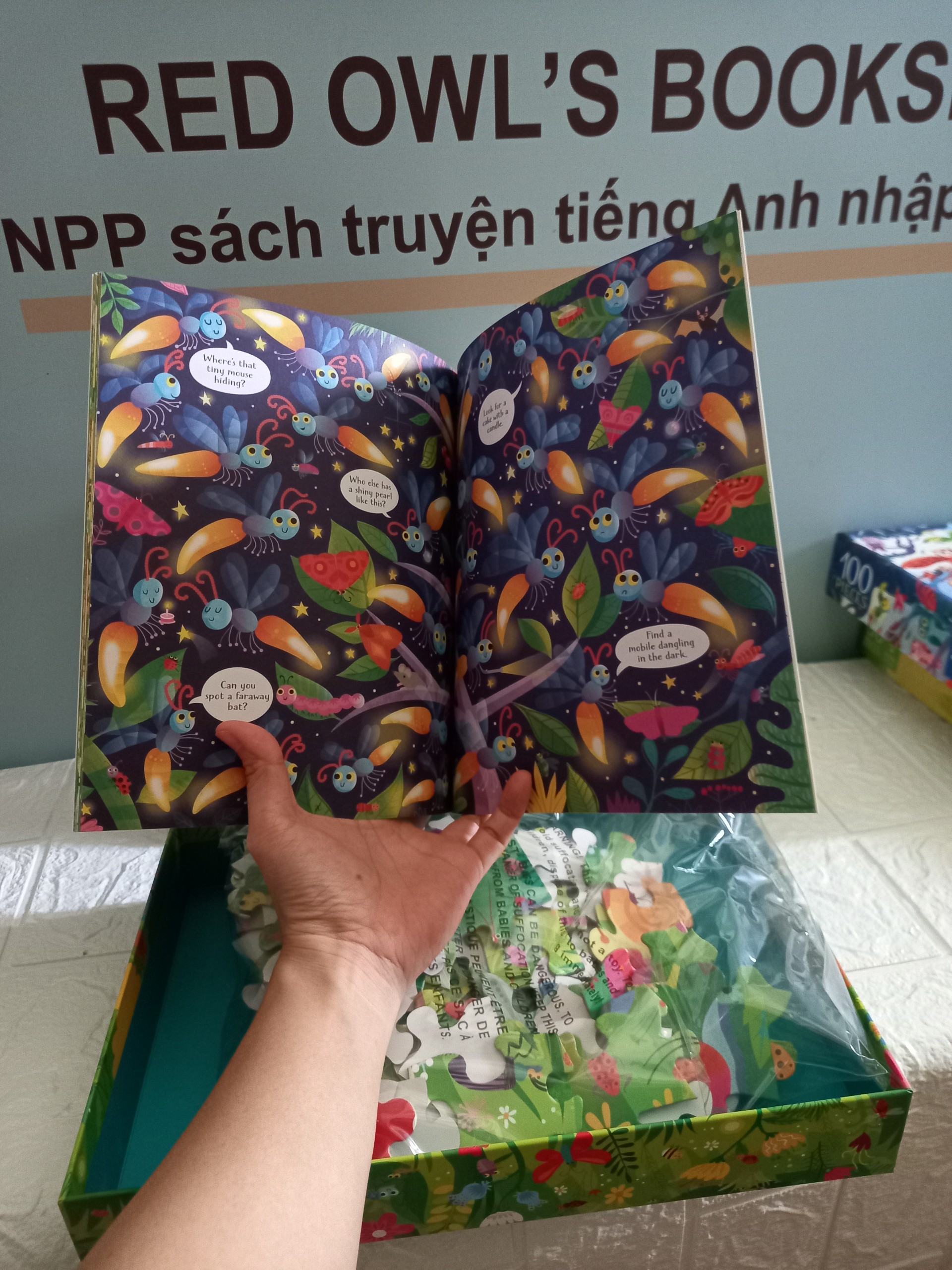 Usborne Book and Jigsaw Bugs