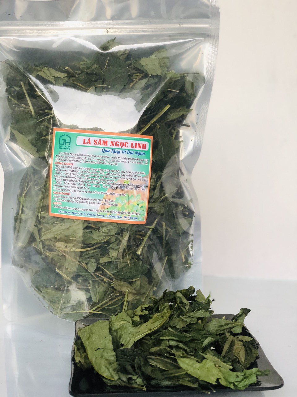 TRÀ LÁ SÂM NGỌC LINH ( HÀNG LOẠI I) GÓI 100G