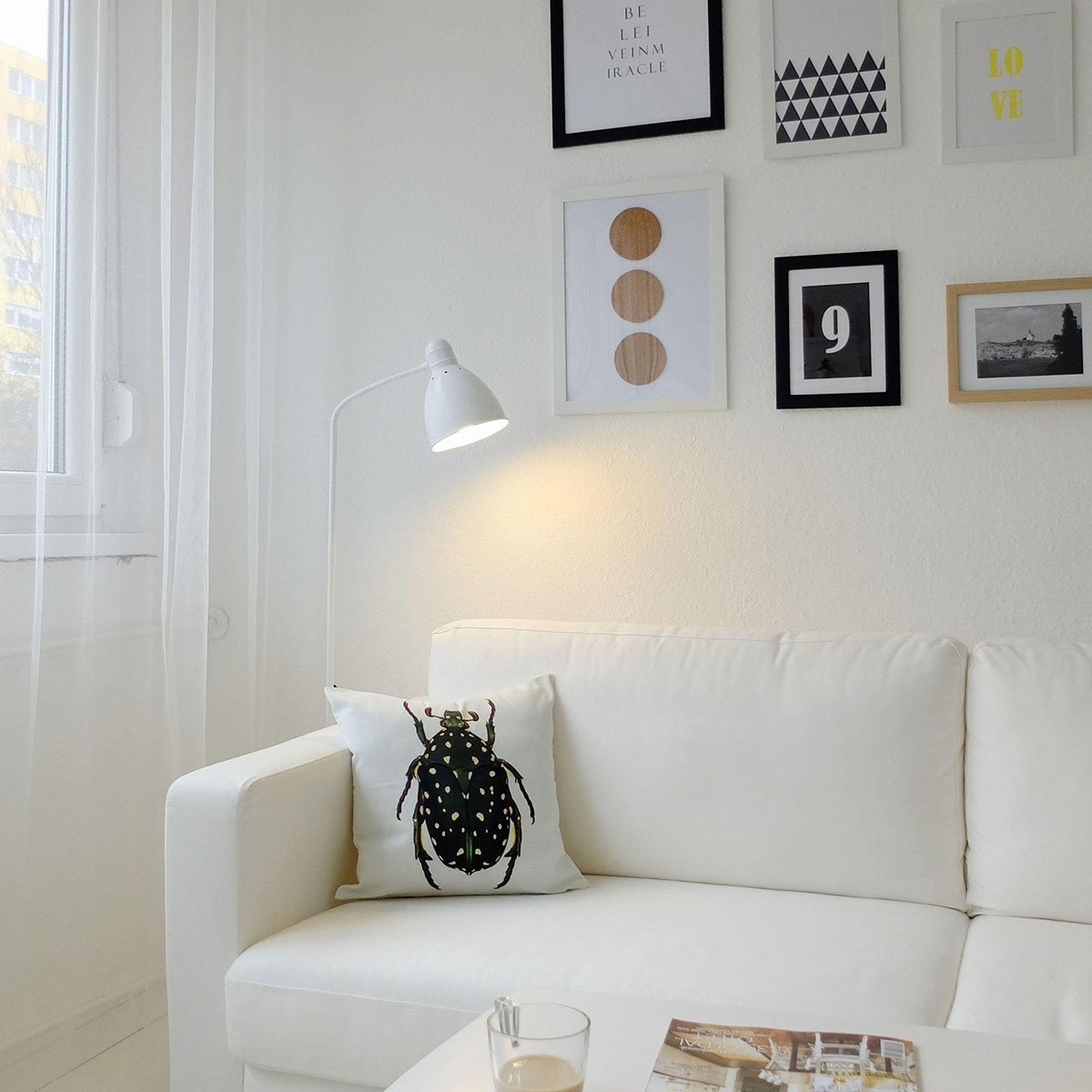 [HCM] [Trắng/Bạc] ĐÈN IKEA CHÍNH HÃNG – LERSTA