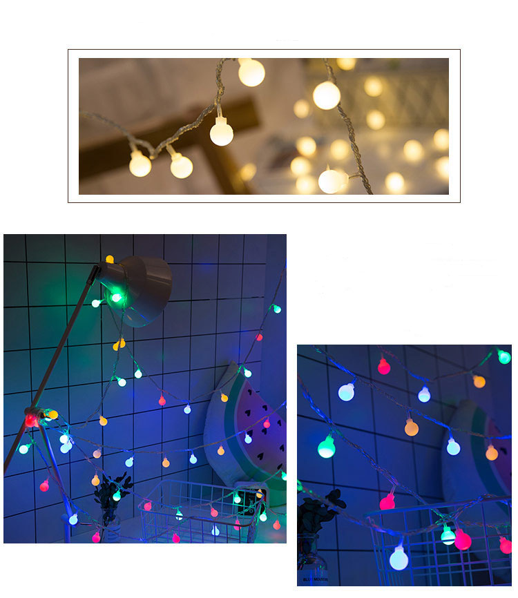 Đèn led dây trang trí lều trại giáng sinh