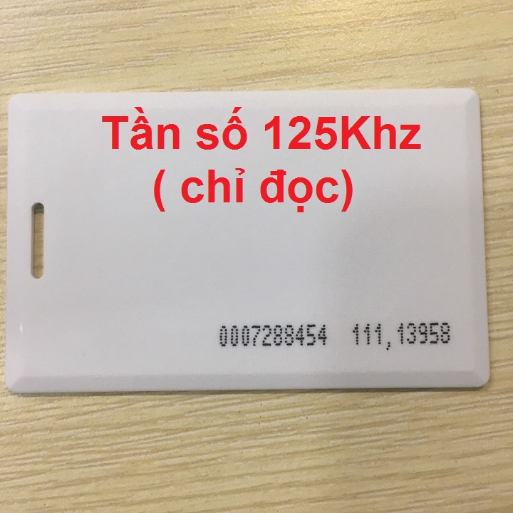 Thẻ Từ loại dày RFID Tần Số 125Khz ( Proximity)