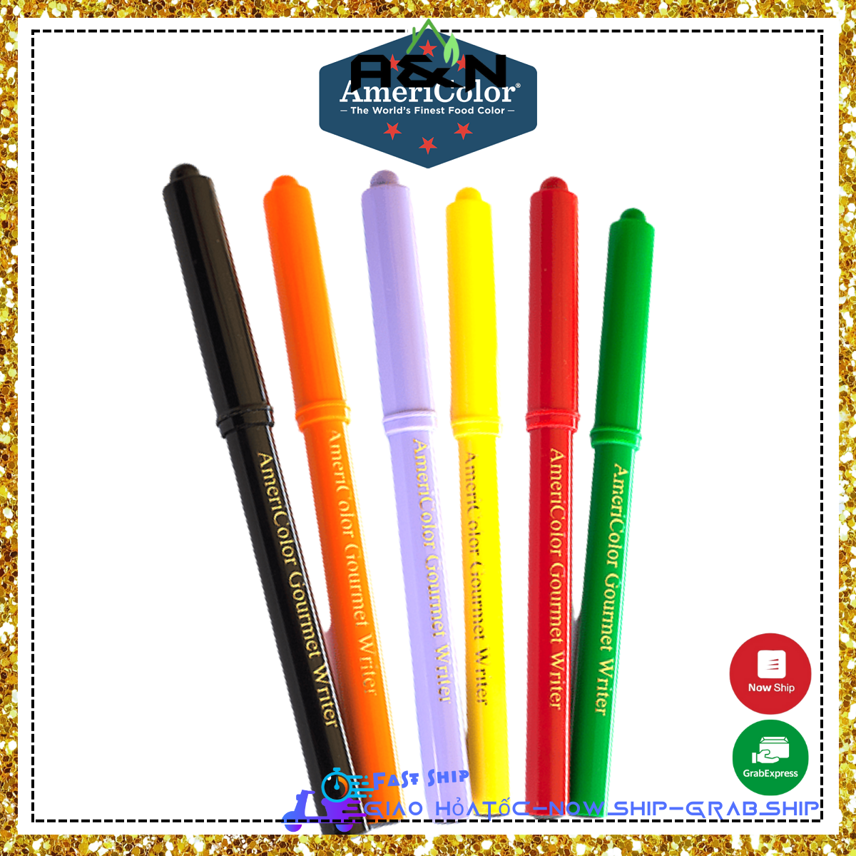 Viết vẽ màu thực phẩm Americolor