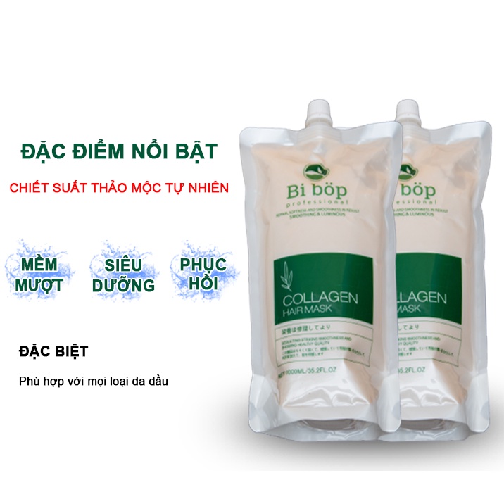 Hấp siêu mượt BiBop 1000ml