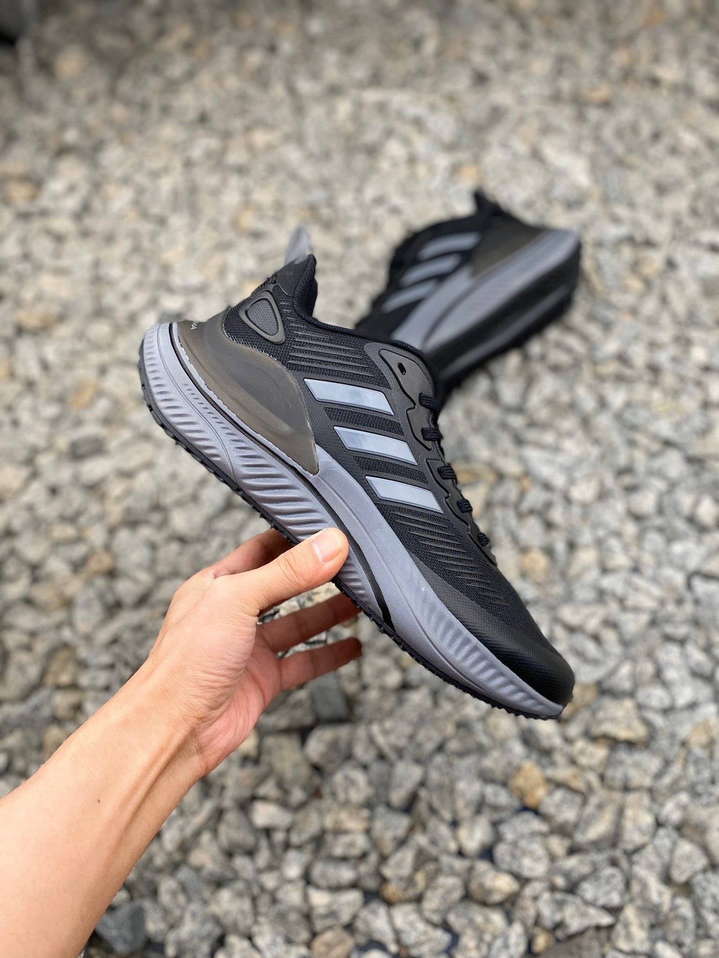 [SALE KHỦNG][TẶNG VỚ] GIÀY RUNNING NAM ADIDAS ALPHAMAGMA