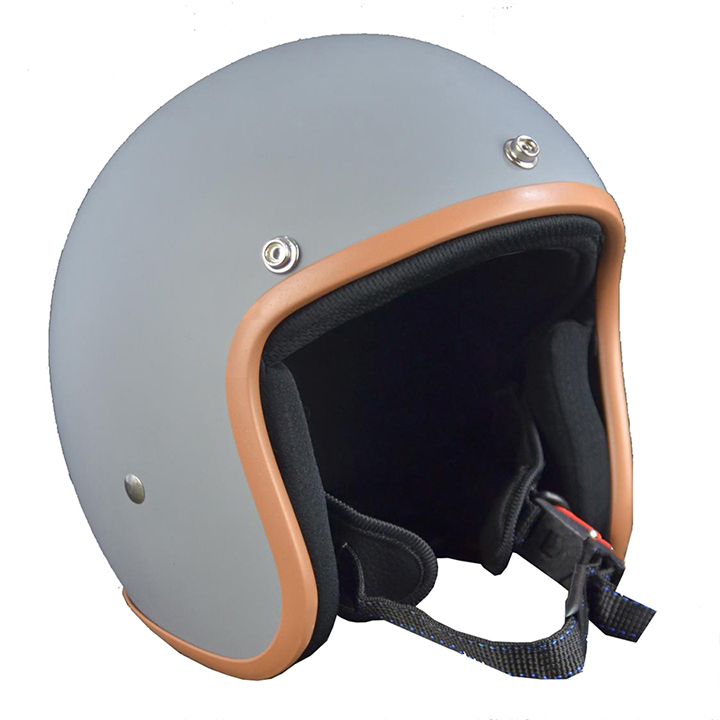 NÓN BẢO HIỂM ĐI PHƯỢT ĐẠT CHUẨN CRMÀU XÁM CÁ TÍNH