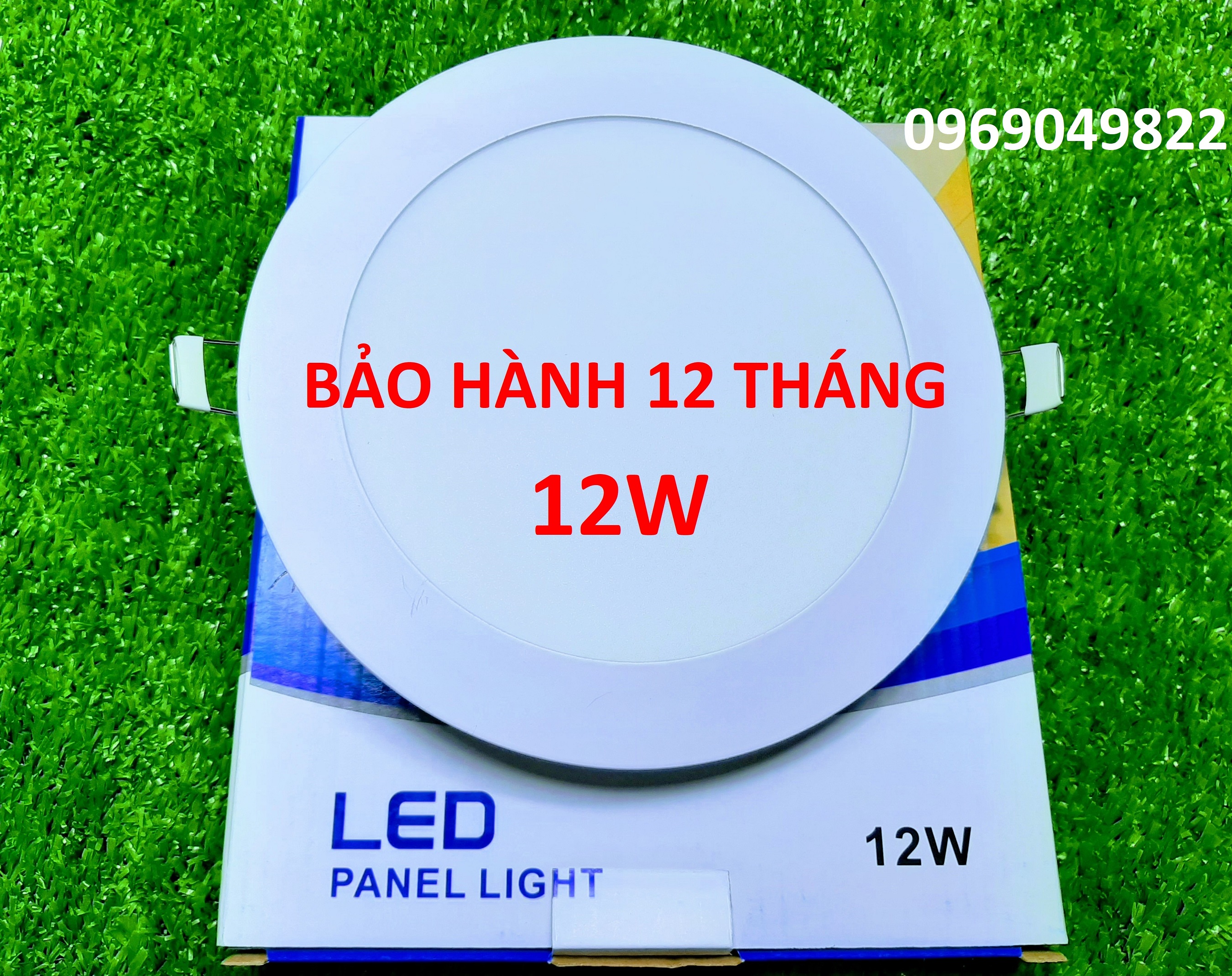 [HCM]Đèn Led Âm Trần 12W Siêu Mỏng Siêu Tiết Kiệm.