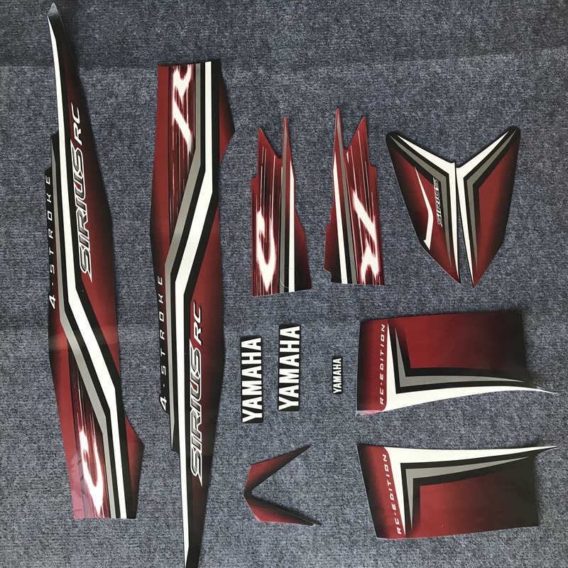 [SALES SẬP SÀN] BỘ TEM 3 LỚP YAMAHA SIRIUS RC, SIRIUS 2015 CỰC ĐẸP