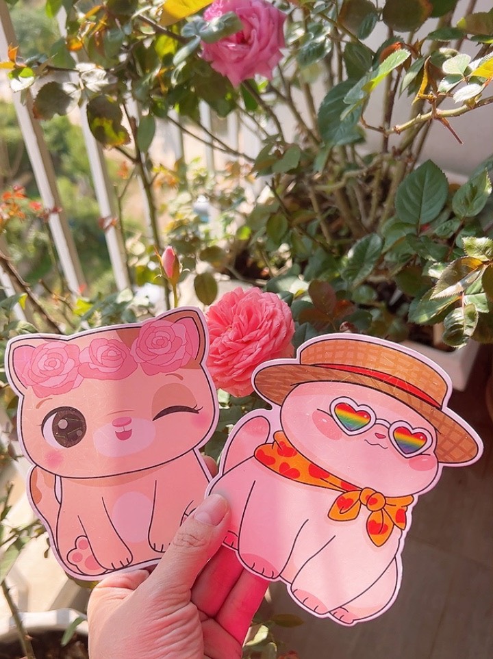 Combo 10 bao lì xì hoạt hình chibi 2024