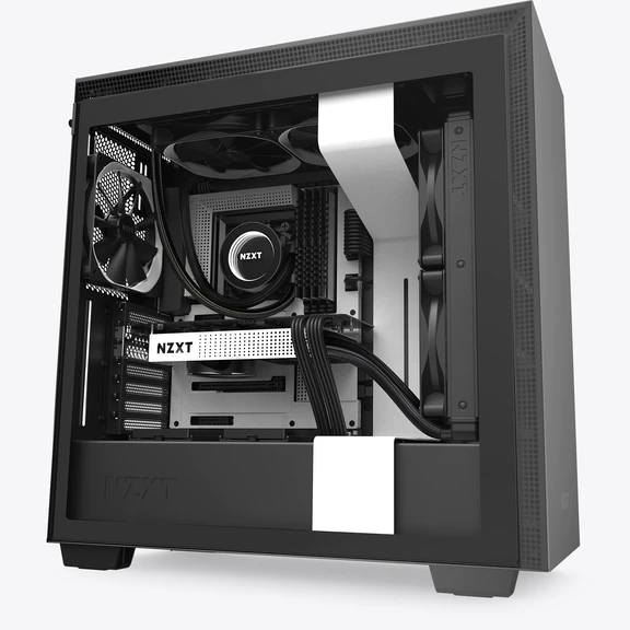 VỎ CASE MÁY TÍNH NZXT H710 MÀU TRẮNG SẦN
