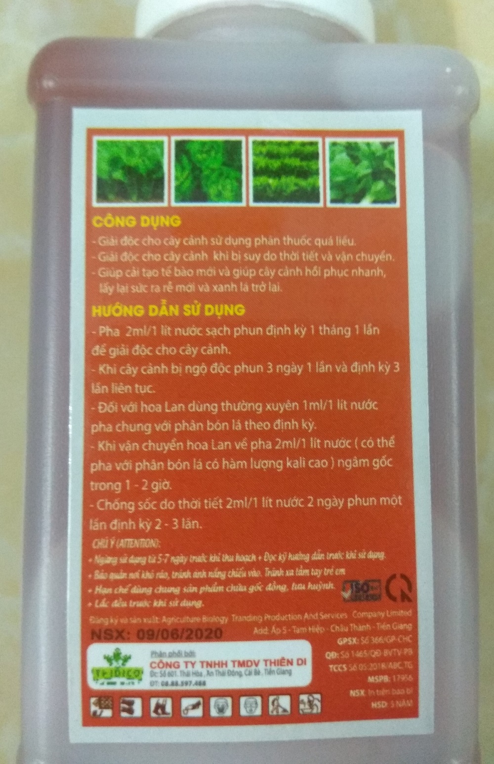 [HCM]Phân bón vi lượng Vitamin B12 - chai 100ml