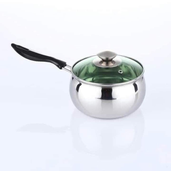 Nồi nấu bột inox Hoàng Da cao cấp - size 14cm