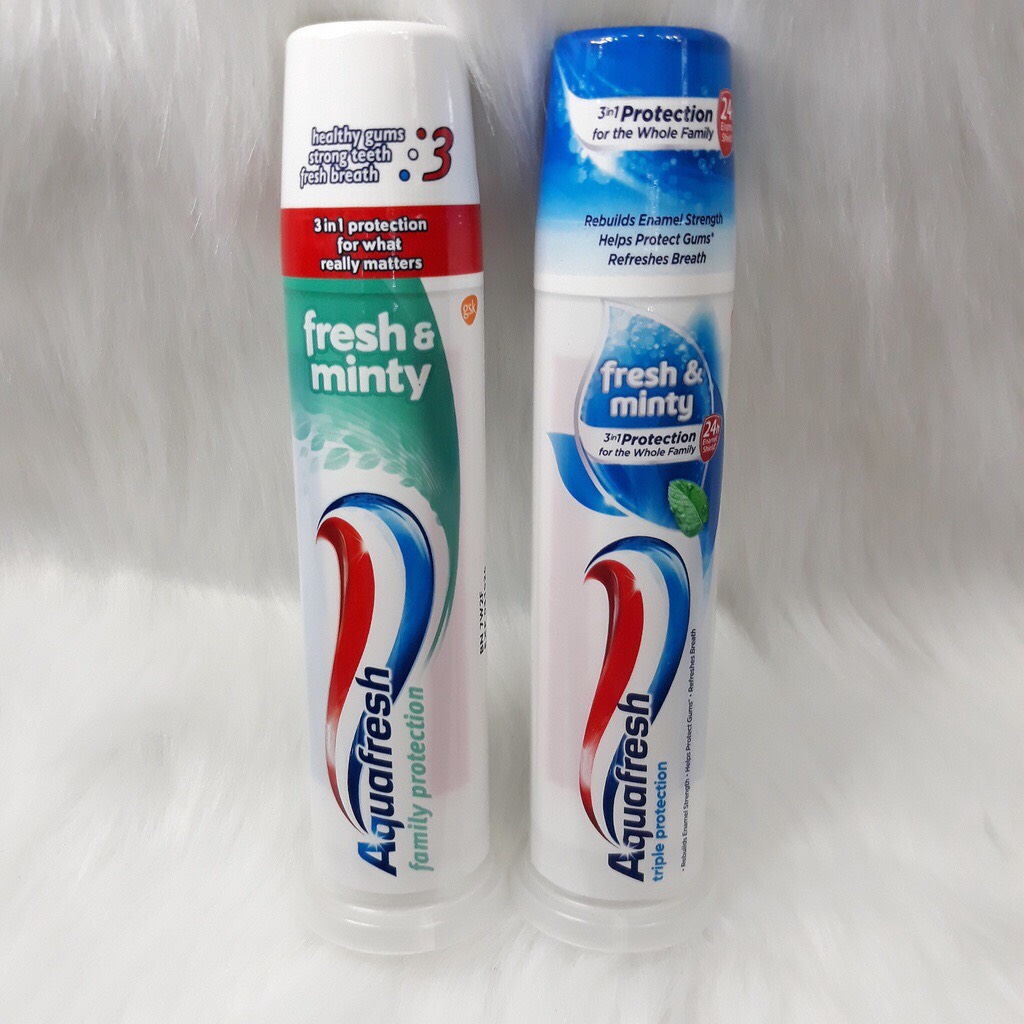 Kem Đánh Răng Aquafresh Whitening Dạng Ống 100ml