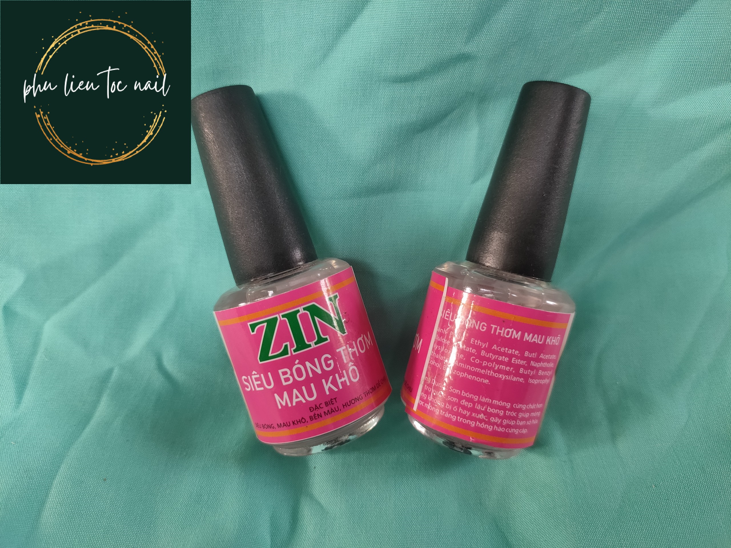 1 Lọ sơn siêu bóng thơm mau khô 15ml Zin
