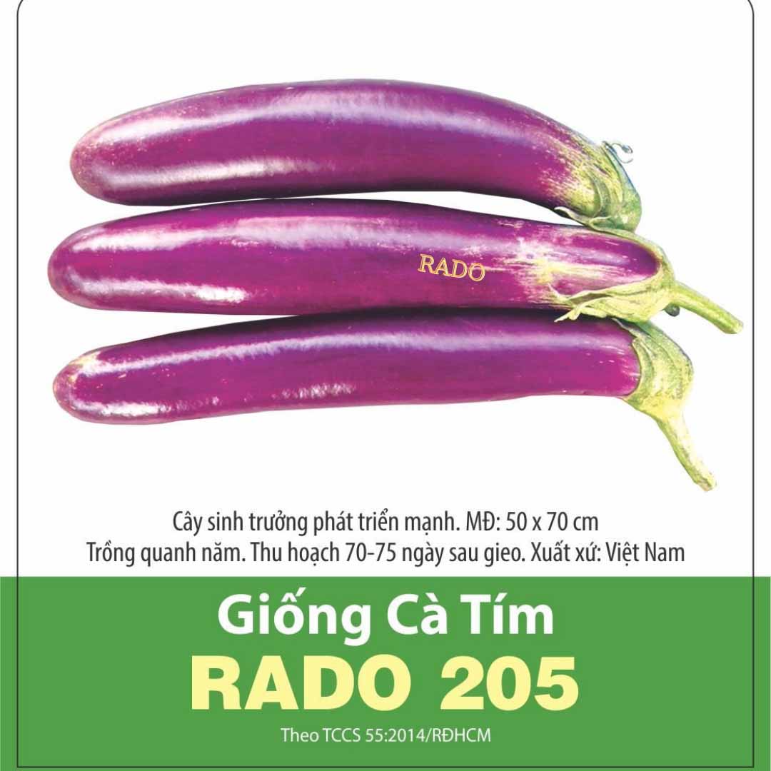 Hạt giống cà tím dài cali f1 2g - hạt giống rạng đông