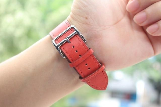 Dây đeo Apple Watch, dây da H.E.R.M.E.S tour rallye 42mm