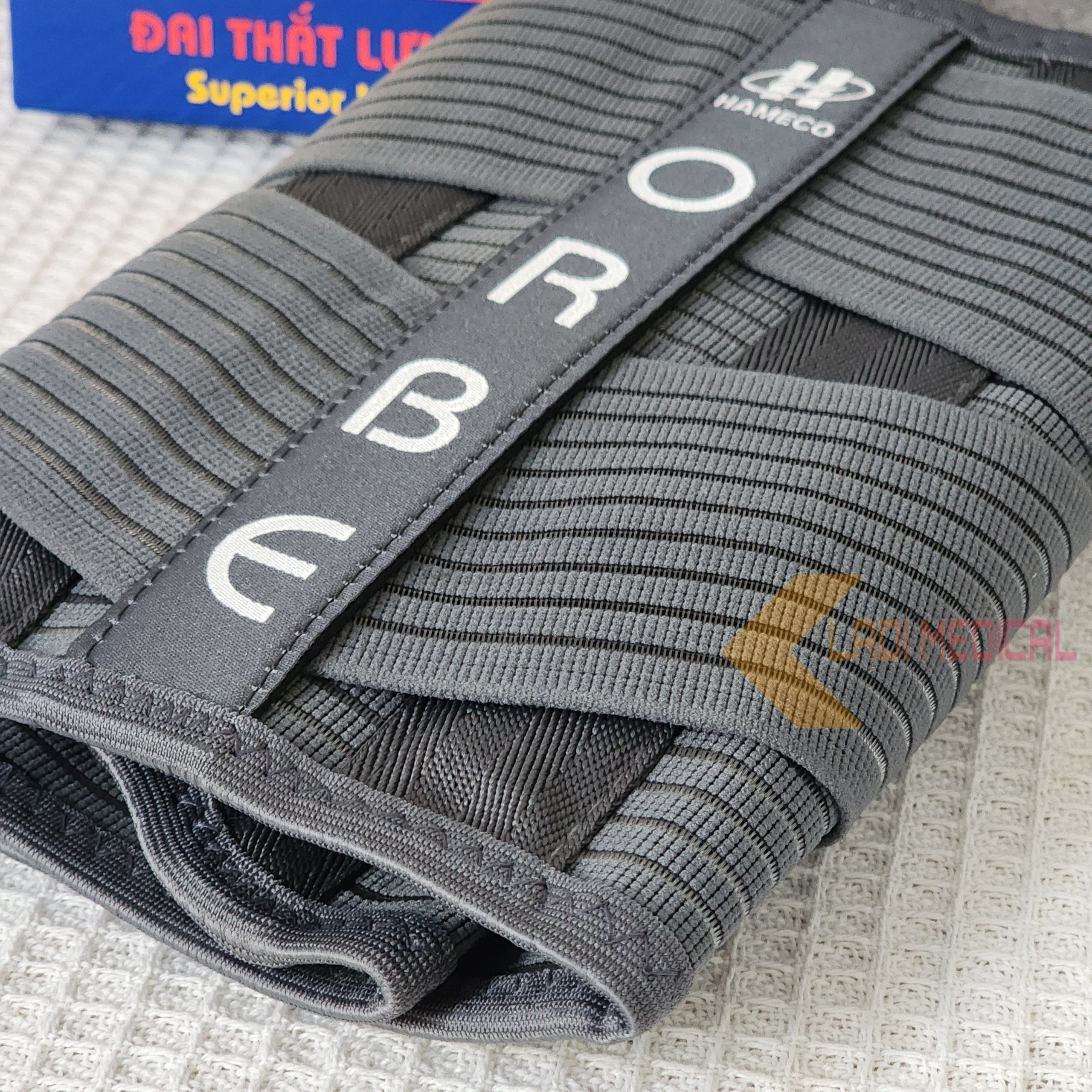 Đai thắt lưng hỗ trợ cột sống ORBE OLUMBA cho người đau lưng, thoát vị đĩa đệm thoái hóa đốt sống