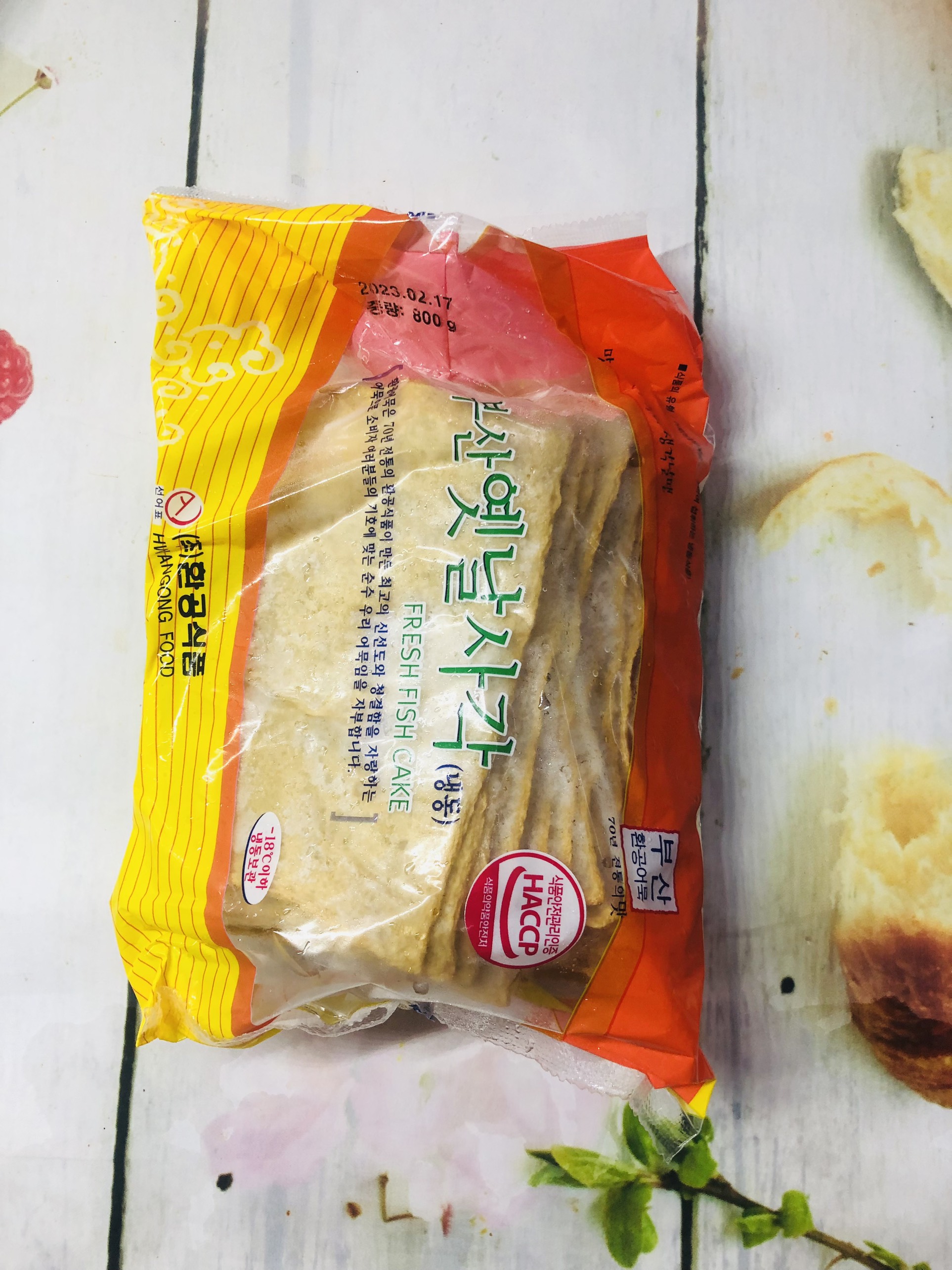 Gói 800g chả cá Hàn Quốc ( dai, ngon)