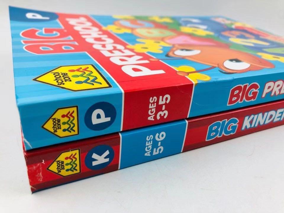[Bản Nhập khẩu] BIG Workbook (Preschool & Kindergarten) - 2 Books
