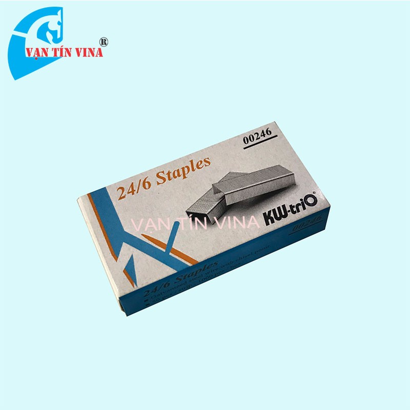 [HCM]Kim bấm KWTrio 24/6 ( 10 hộp nhỏ)