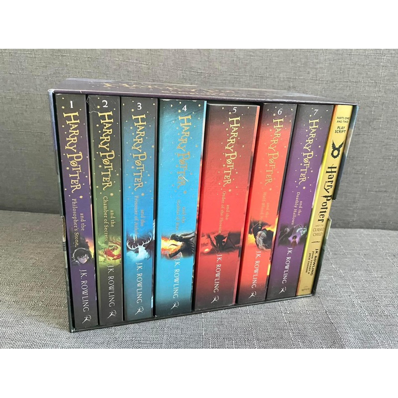 Bộ Nhập Khẩu Tiếng Anh HARRY POTTER 8Q (Như Hình)
