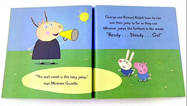 Bộ nhập 50 cuốn - Hộp màu xanh - The Ultimate Peppa Pig Collection - Full Boxet [ Tặng Kèm File Nghe]