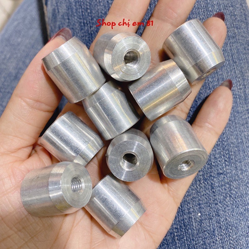 (Giá 1 cái)Nhôm đóng gù xe máy, chắc chắn, tạo vị trí cố định cho gù tay lái