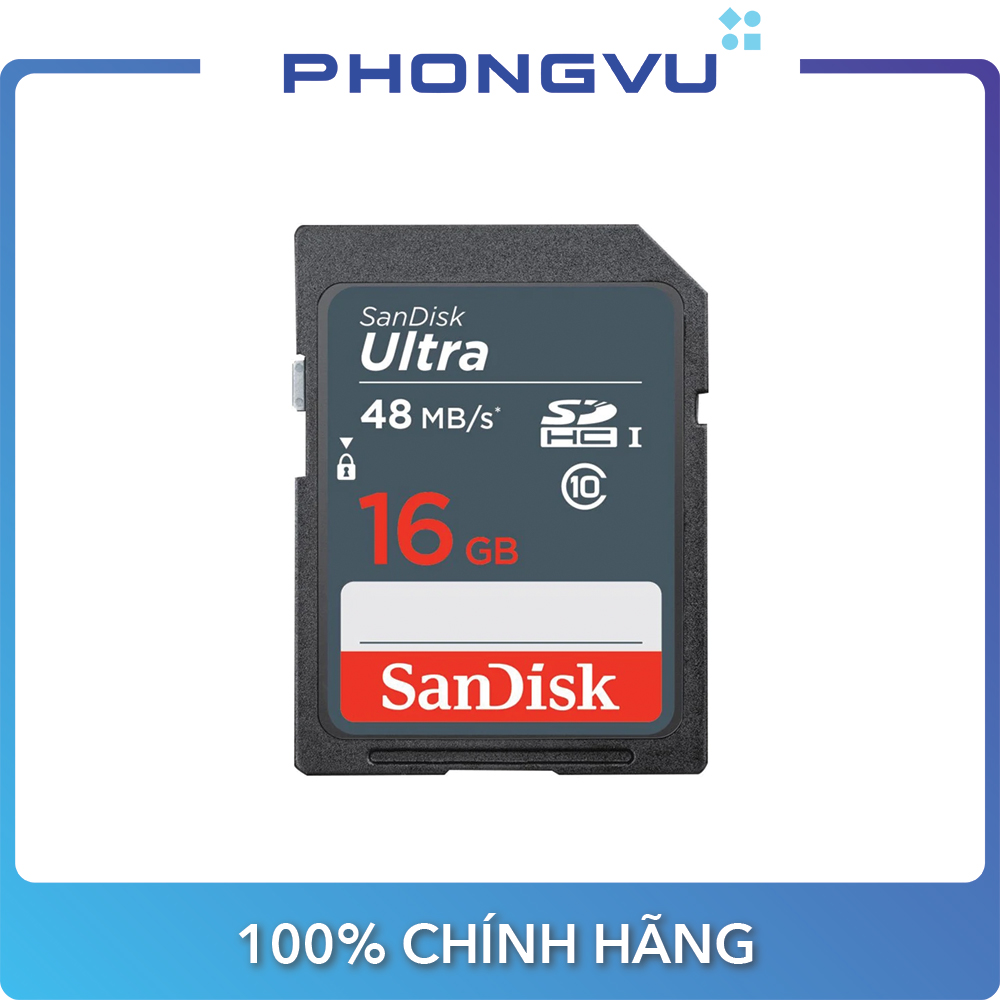 Memory card SDHC SanDisk 16GB (Class 10) ultra sdsduns-016g-gn3in - Warranty 84 months