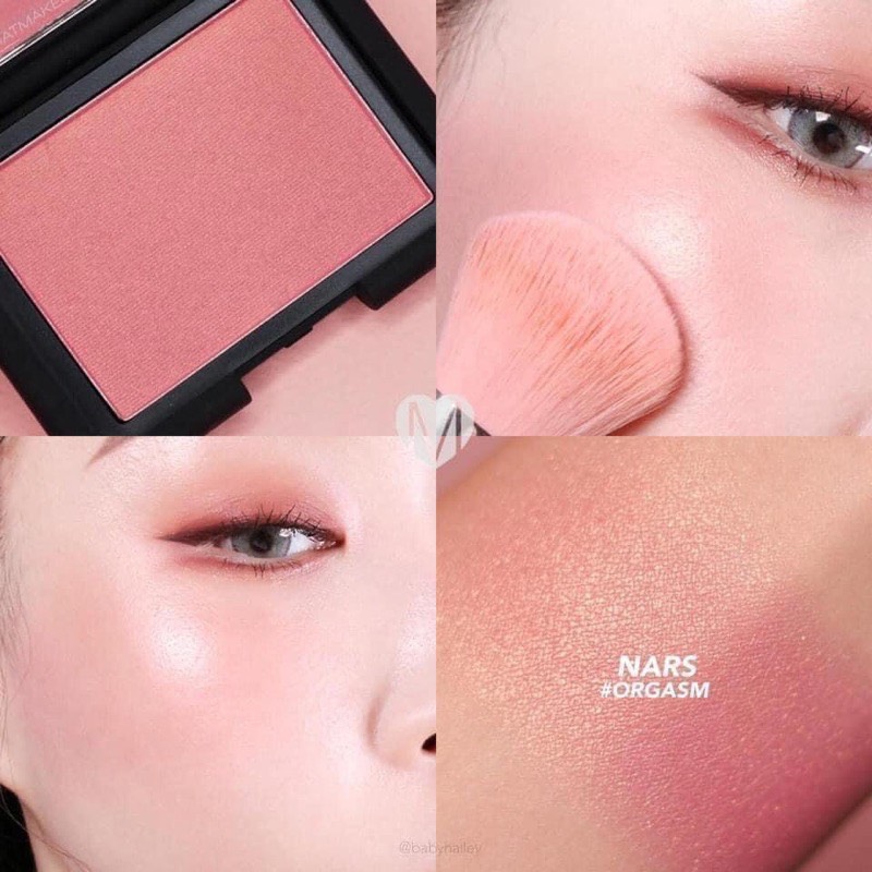 PHẤN MÁ HỒNG NARS - Màu ORGASM/BEHAVE - Size mini 1.2g