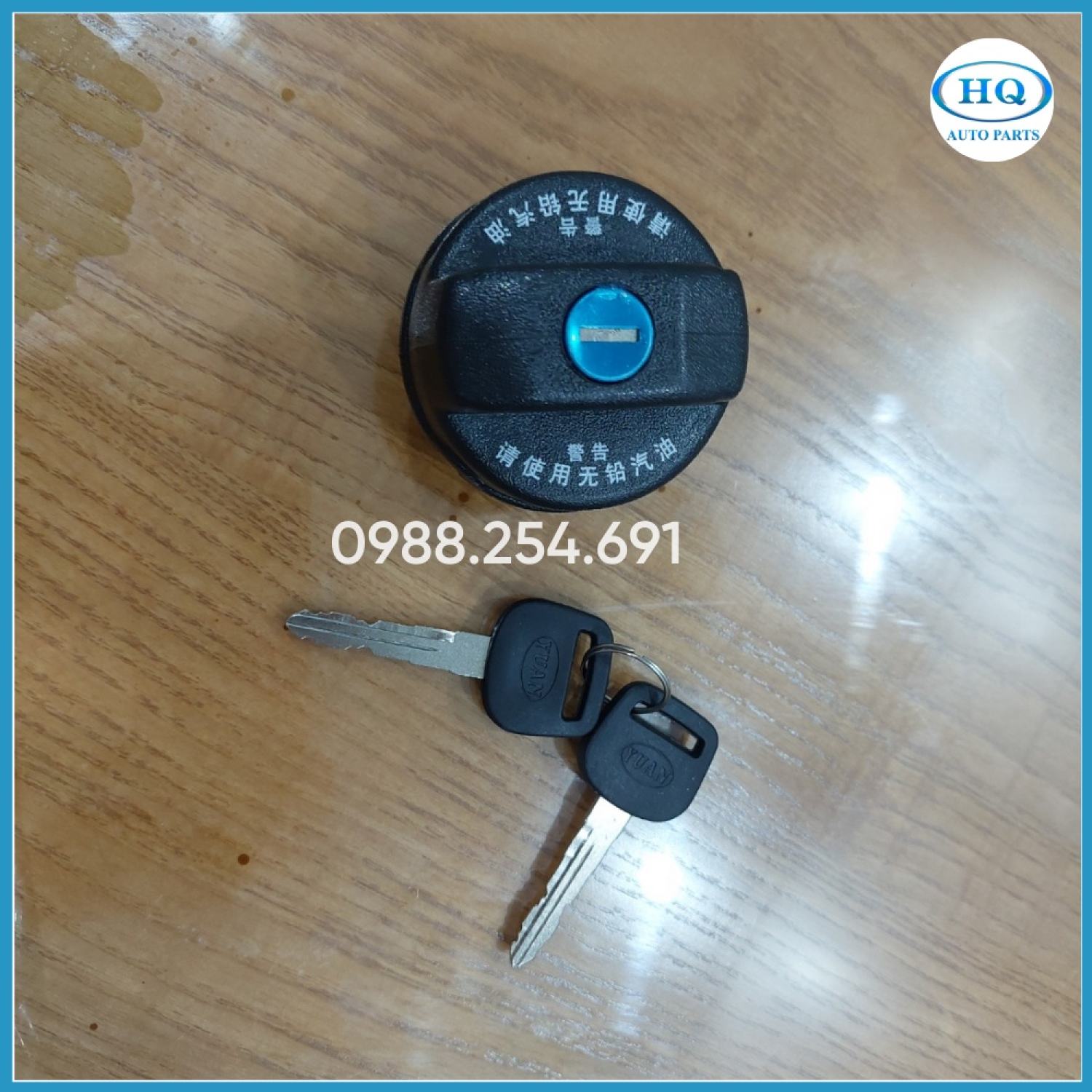 Nắp bình xăng Thaco 750, Thaco 800 (loại có khóa)