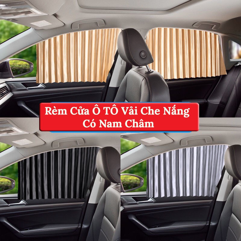Bộ 4 chiếc rèm chắn nắng nam châm trên ô tô