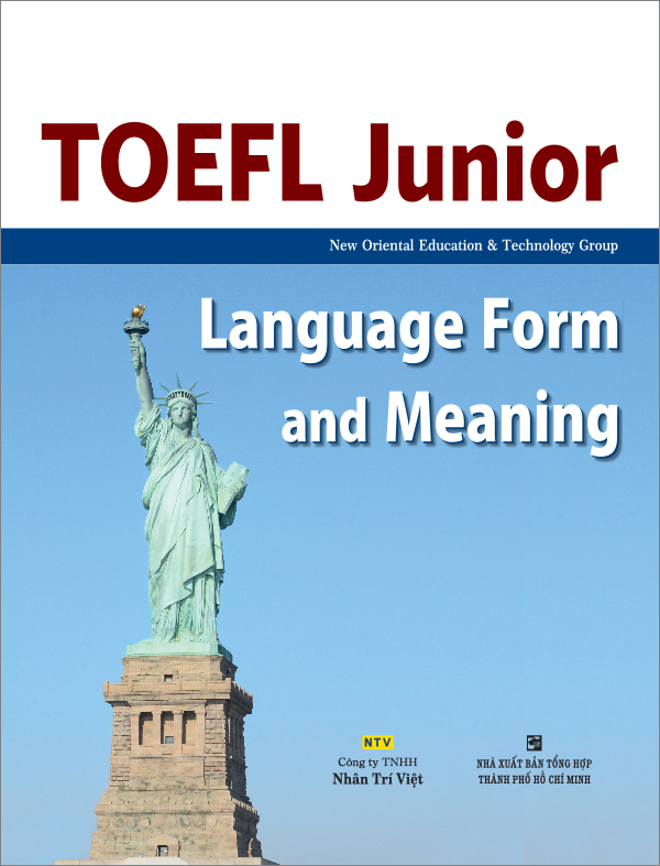 Sách - TOEFL Junior Language Form and Meaning
