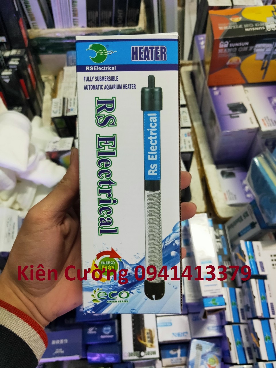 Máy sưởi RS Electrical cho bể cá cảnh công suất 50W