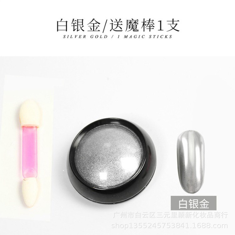 Tráng gương bột màu vàng và bạc