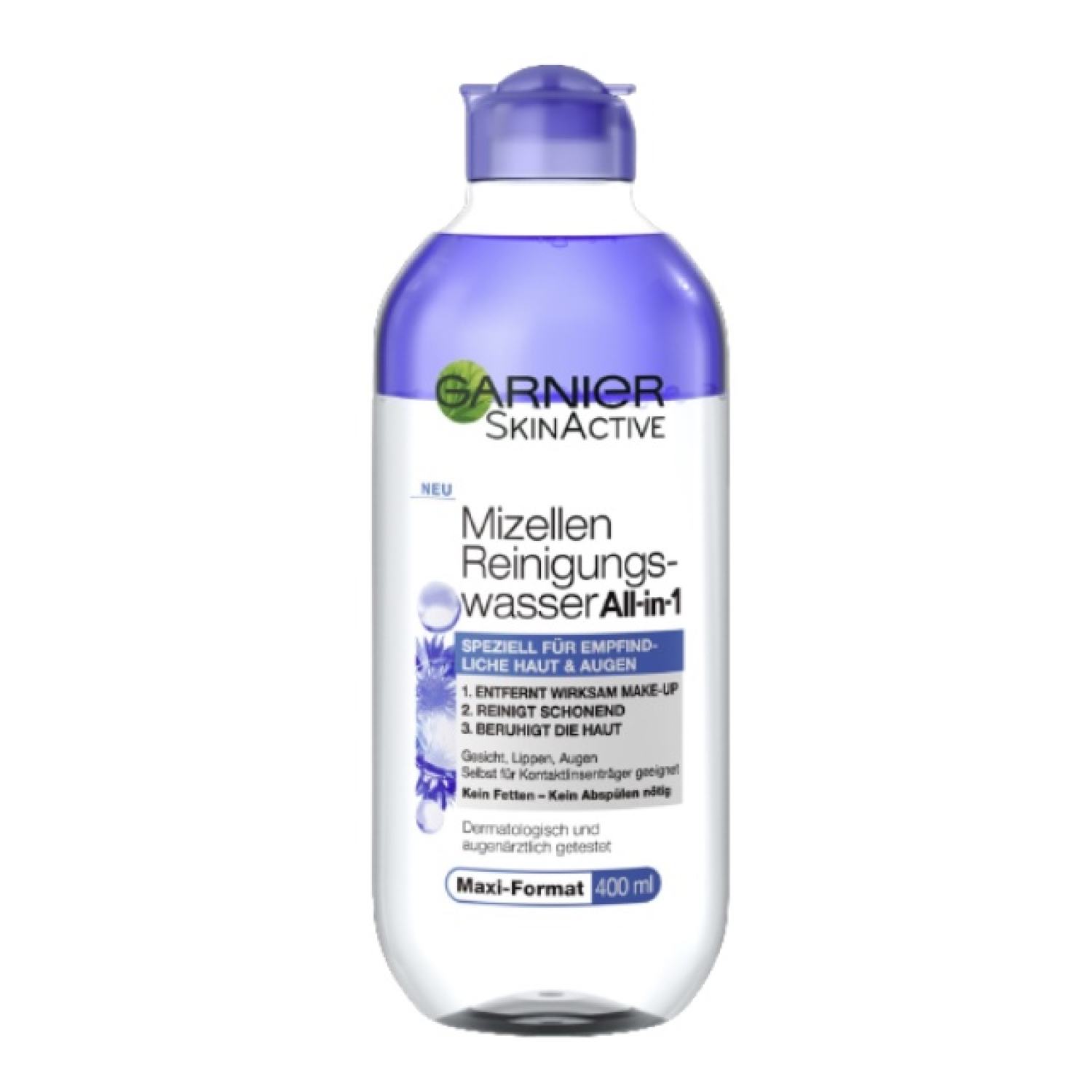 Nước tẩy trang Garnier Micellar cleansing water 400ml