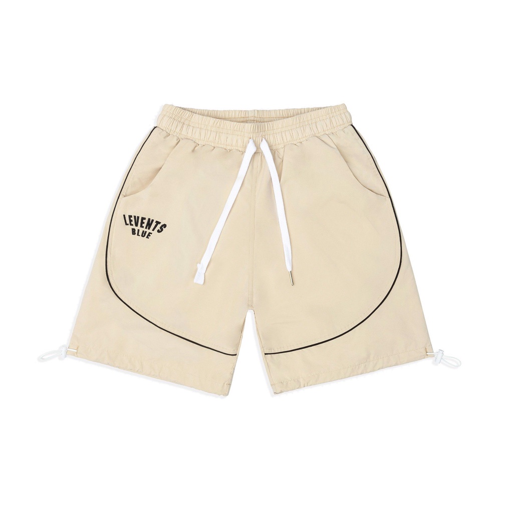 Quần LEVENTS SPACE SHORTPANTS Cream / Black (hàng )