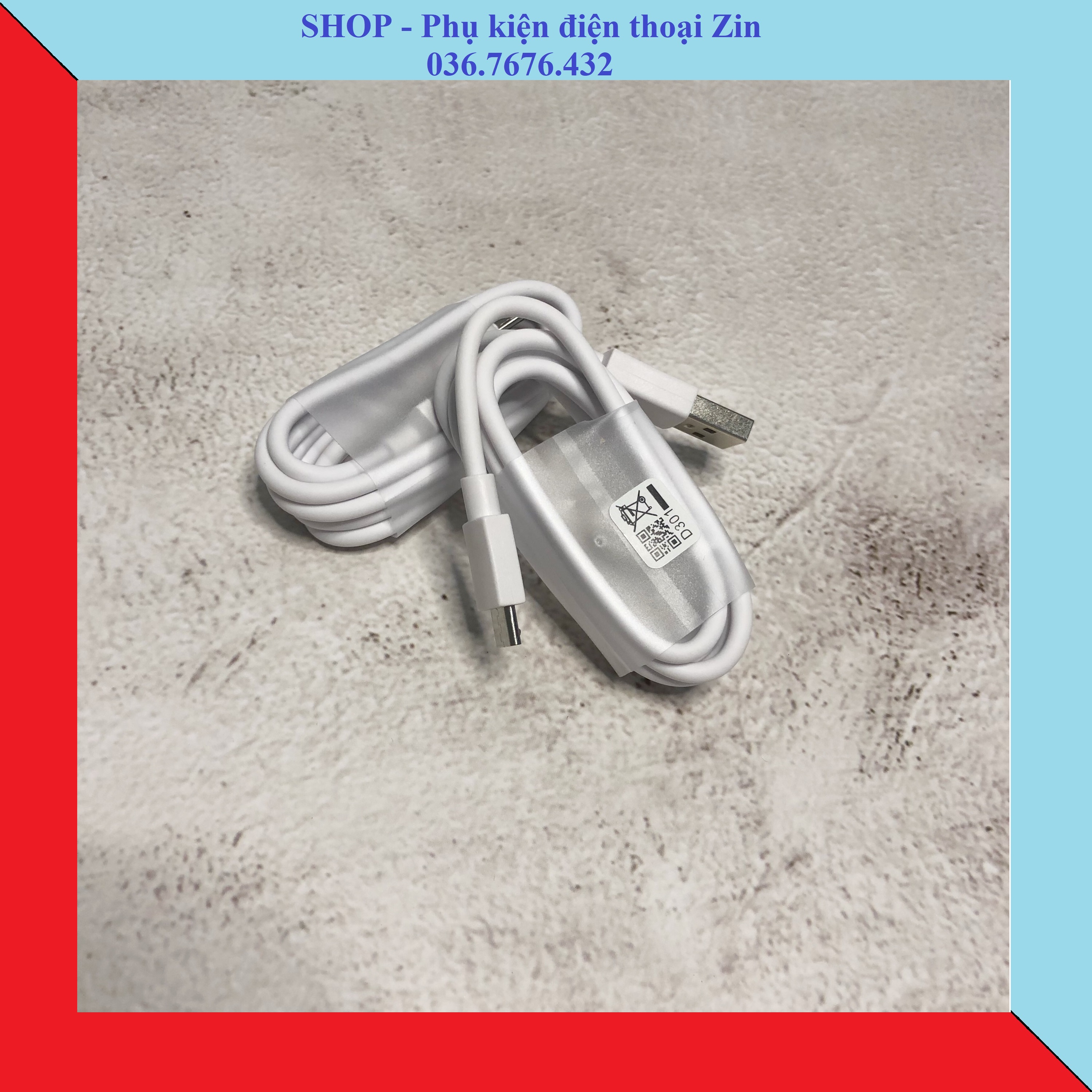 Bộ cáp sạc OPPO cổng micro usb