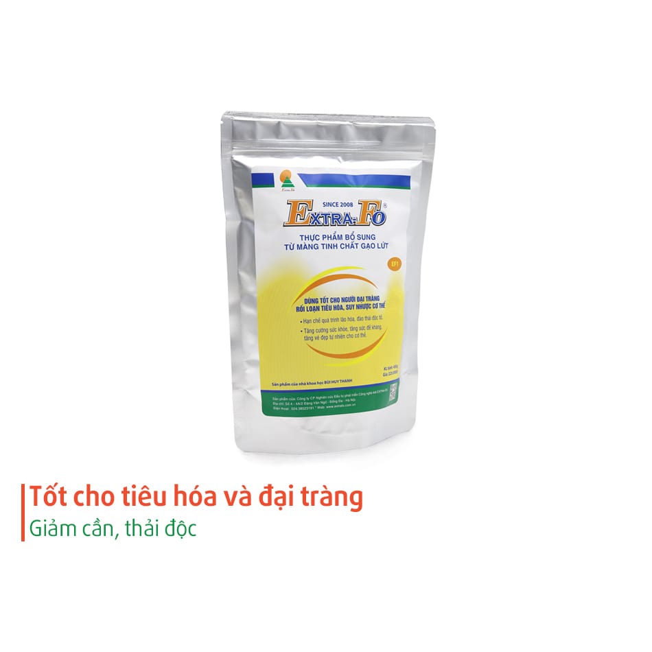 Tinh chất màng gạo lứt EXTRA-FO EF1 (450g)
