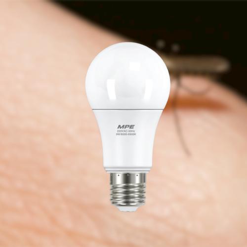 ĐÈN LED BULB CHỐNG MUỖI 9W MPE (LB-9/AM)