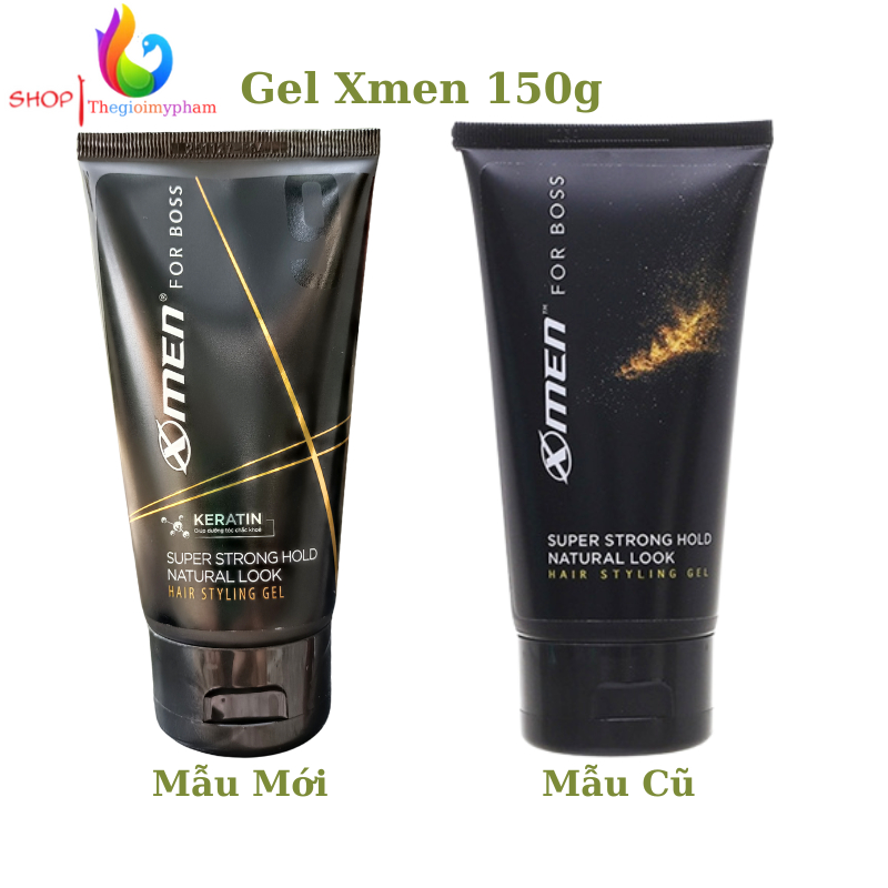 Gel Vuốt Tóc X-Men For Boss Siêu Cứng Tóc Luxury 150g