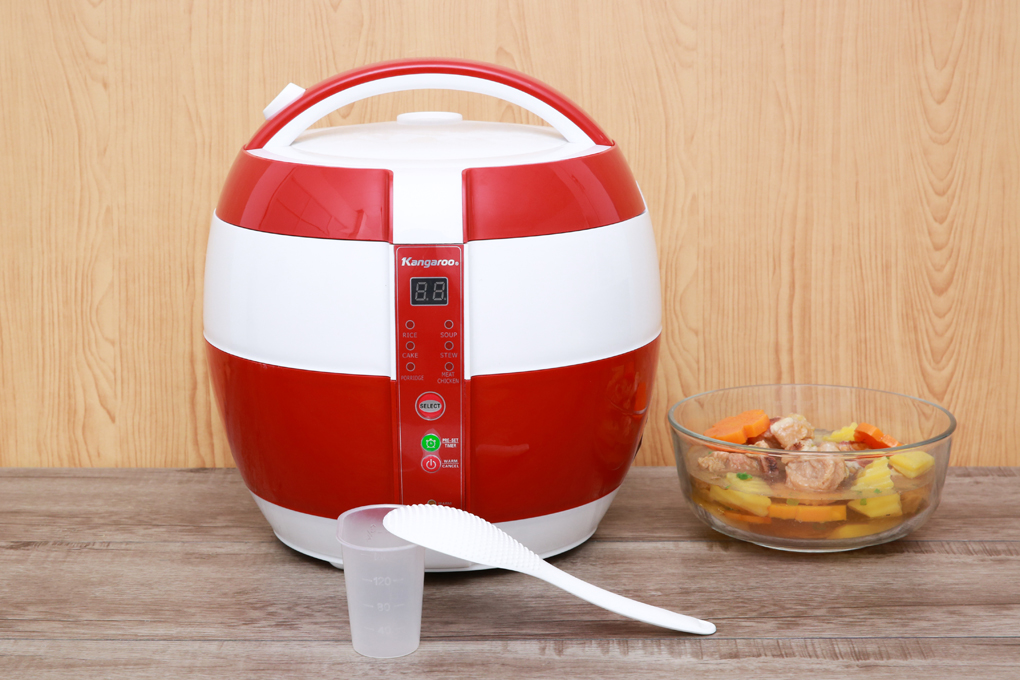 1.8 litres kg835 lid electric rice cooker for display-2mm thick 2 layer electric rice cooker with non-stick enamel alloy is durable.