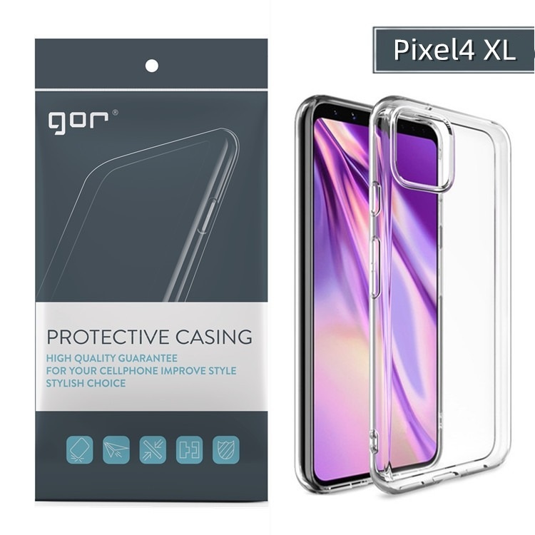 Ốp lưng google pixel 4xl trong suốt gor
