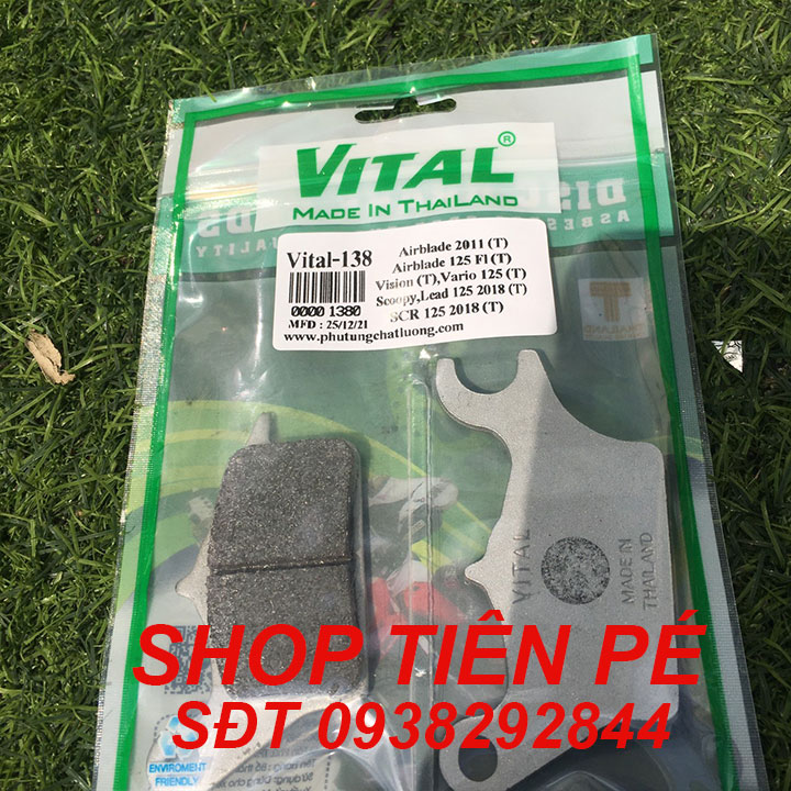 BỐ THẮNG TRƯỚC ĐĨA VISON 2018 HÀNG CAO CẤP