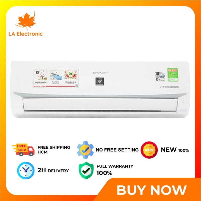 Bảng giá Trả Góp 0% - Máy lạnh - Sharp Inverter 1.5 HP Air Conditioner AH-XP13WMW, thiết kế thông minh, công nghệ hiện đại, hoạt động mạnh mẽ và bền bỉ, có chế độ bảo hành và xuất xứ rõ ràng - Miễn phí vận chuyển HCM