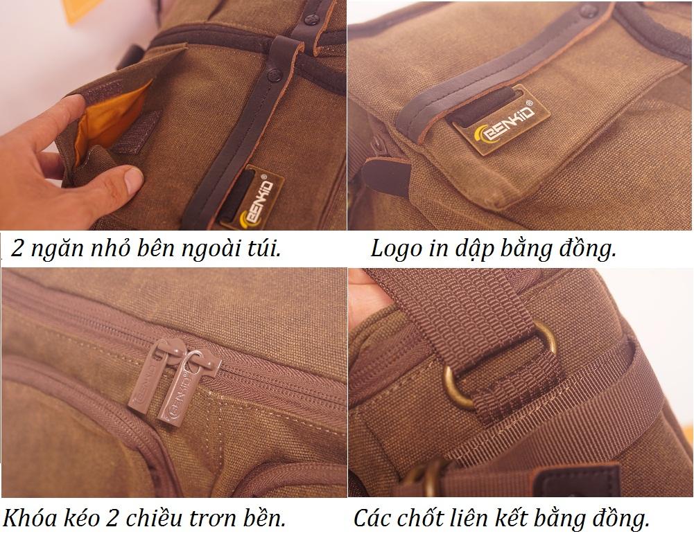 [HCM]Túi máy ảnh canvas Benkid_1207