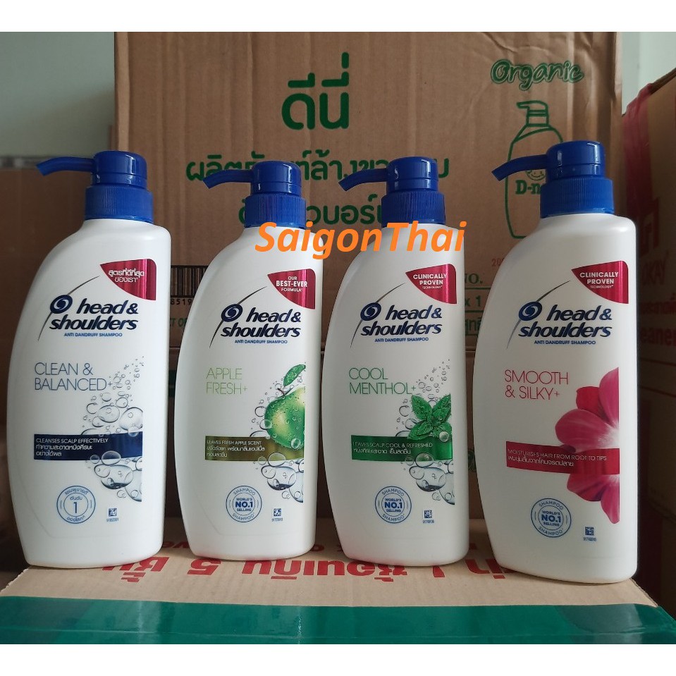 Dầu gội đầu Head & Shoulders chai 380ml - Thailand