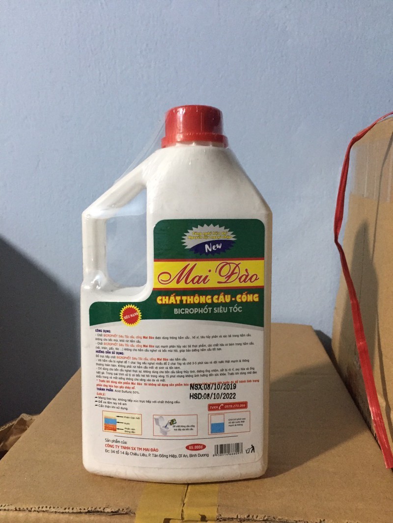 COMBO 2 Chai Chất thông Cầu cống siêu mạnh siêu tiết kiệm
