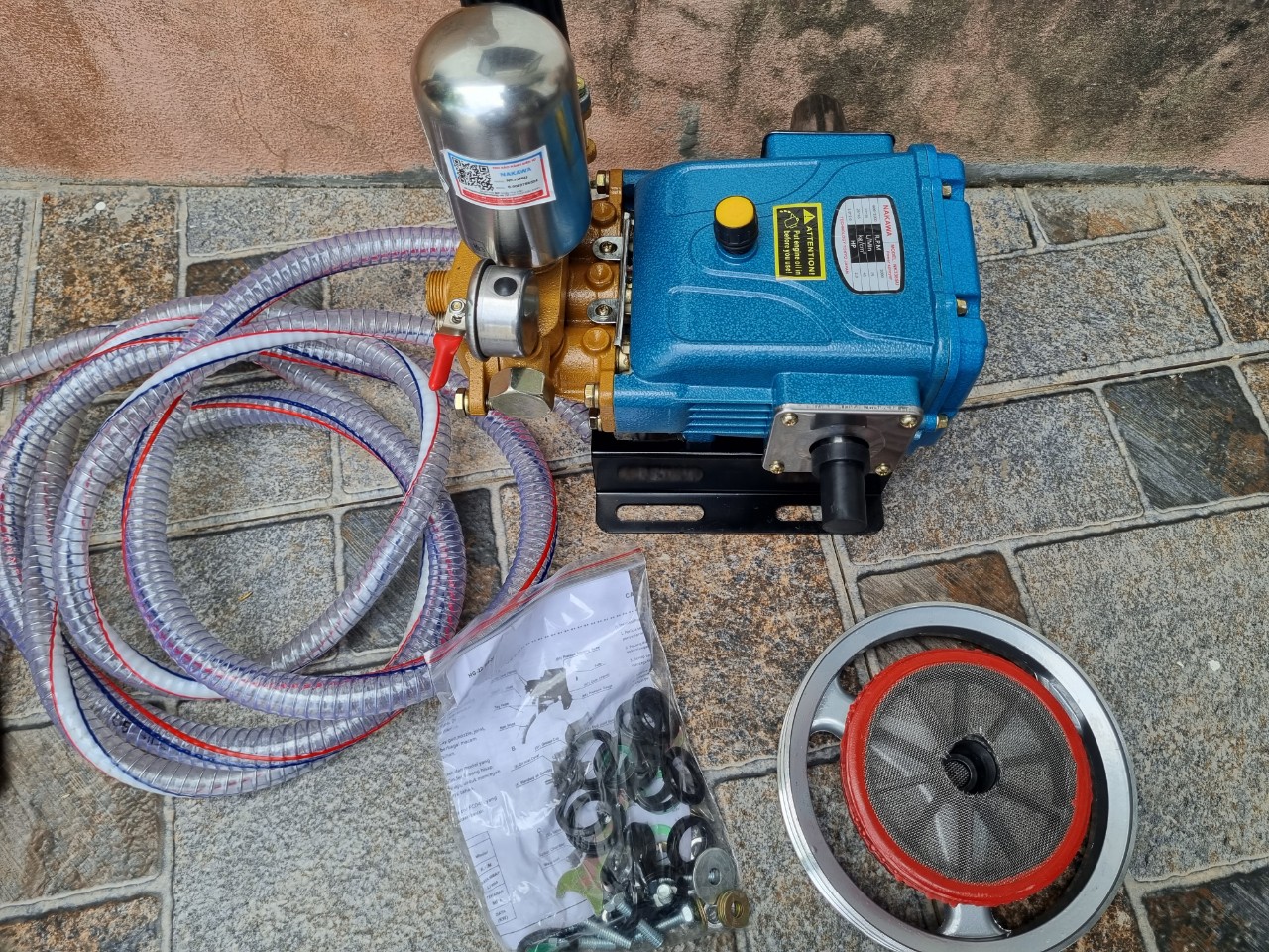 ĐẦU RỬA XE Nakawa NK338SU Piston Sứ
